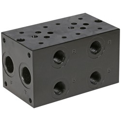 CETOP 3/NK6 3/8 2-PAIKKAINEN POHJALEVY TERÄS